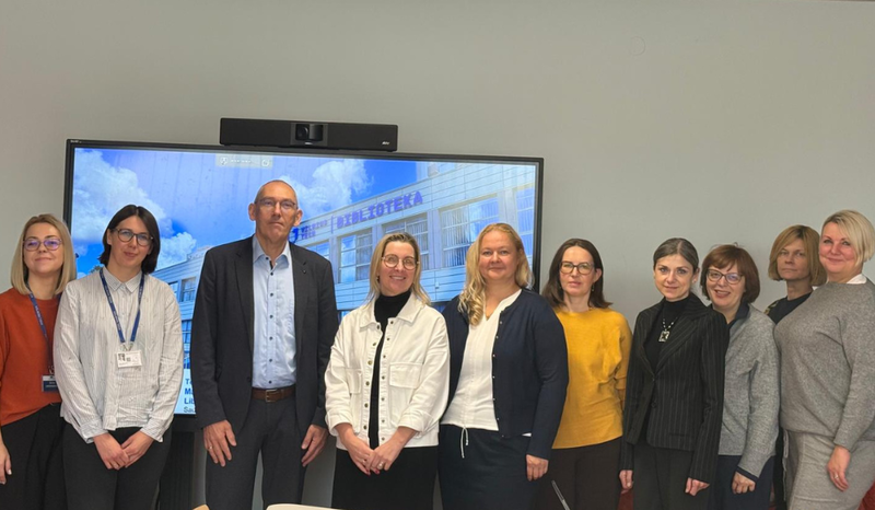 Dr. Rafael Ball, Director of the ETH Zurich University Library, visited the VILNIUS TECH Library